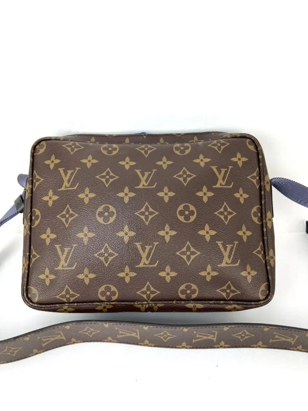 Louis Vuitton Monogram Outdoor Blue Messenger Bag